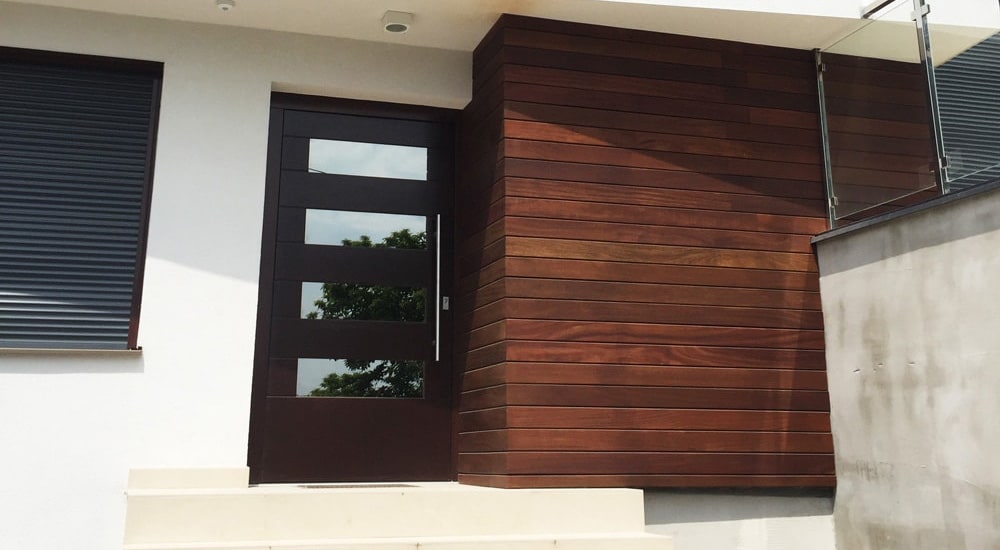 drevené fasády 2021, drevena fasada domu, dreveny obklad, ipe drevo na fasádu