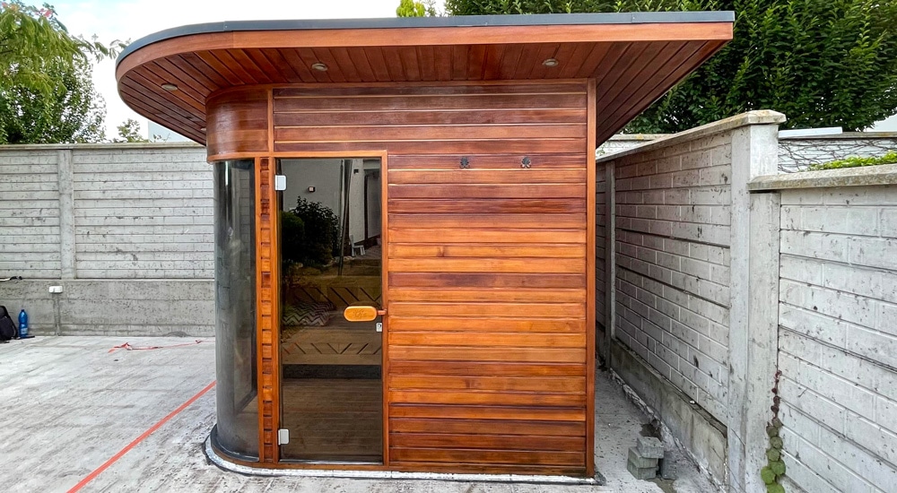 drevená sauna, drevené sauny, renovácia sauny, drevené stavby, drevené stavby v záhrade,
